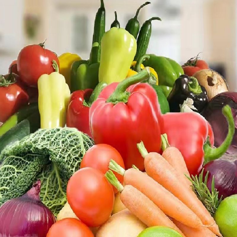 5KG以上蔬菜组合随机包西红柿/胡萝卜等8种蔬菜基地新鲜直送。